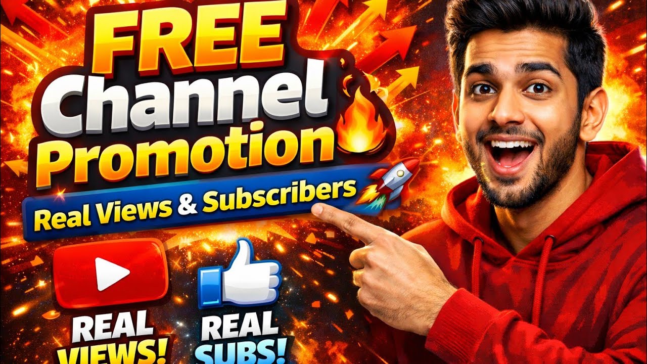 🚀 Apne Channel Ko Banaye Famous | Channel Promotion #youtubegrow #growyourchannel #realsubscribers