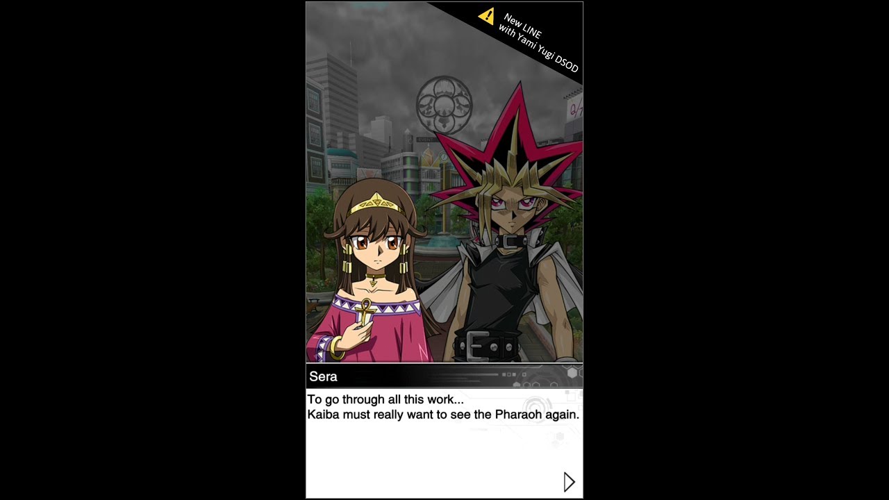 Yugioh Duel Links - All DSOD Characters LINE with Yami Yugi DSOD!
