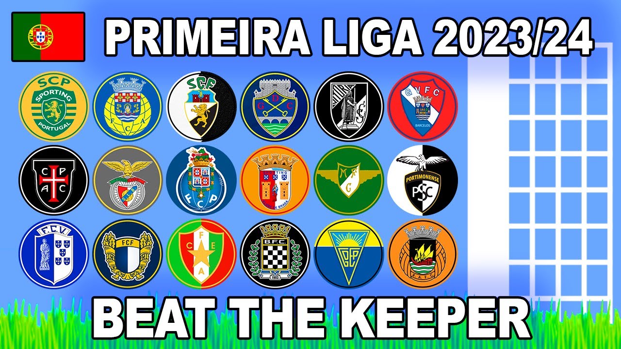Beat The Keeper - Primeira Liga 2023/24 - Algodoo Marble Race