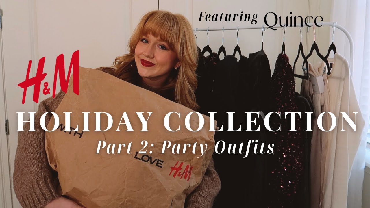 H&M NEW IN Holiday Collection Haul Try on | Part 2🎄✨