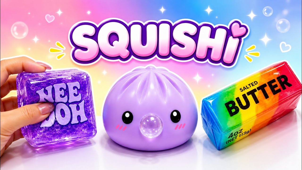 I made 7 Viral TikTok Squishies and tested them all in one video! 🤯✨