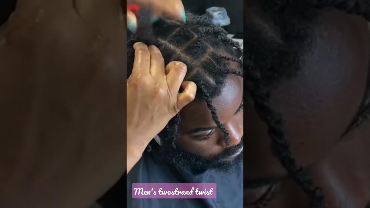 he wanted a two strand twist (atlanta barbershop)