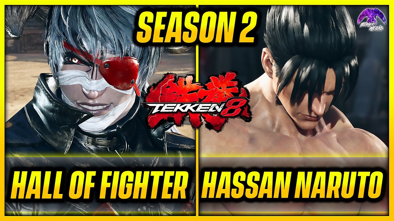 T8 Season 2 ▰ Hall Of Fighter (Devil Jin) VS Hassan Naruto (Jin) ⚡【Tekken 8 High Level Gameplay】