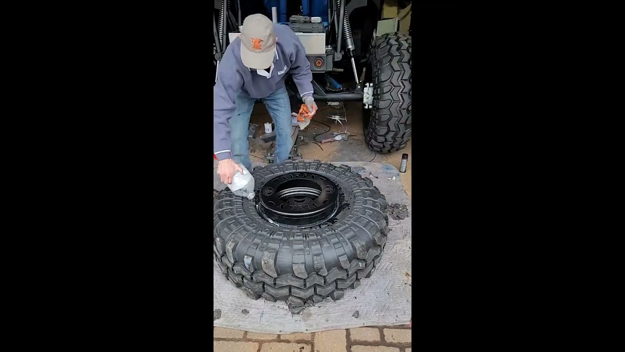 Mounting tires on Staworks double beadlock wheels