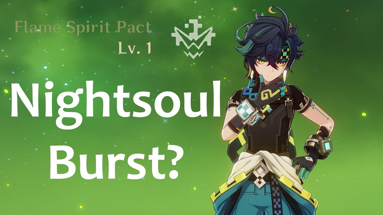 KINICH How Flame Spirit Pack Works?! | Nightsoul Burst? |Genshin Impact