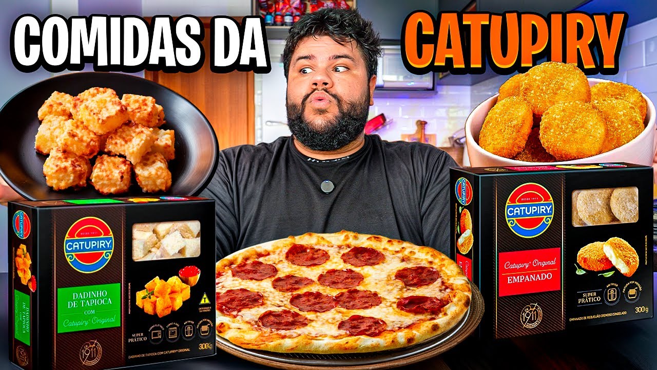 Comidas congeladas da Catupiry!