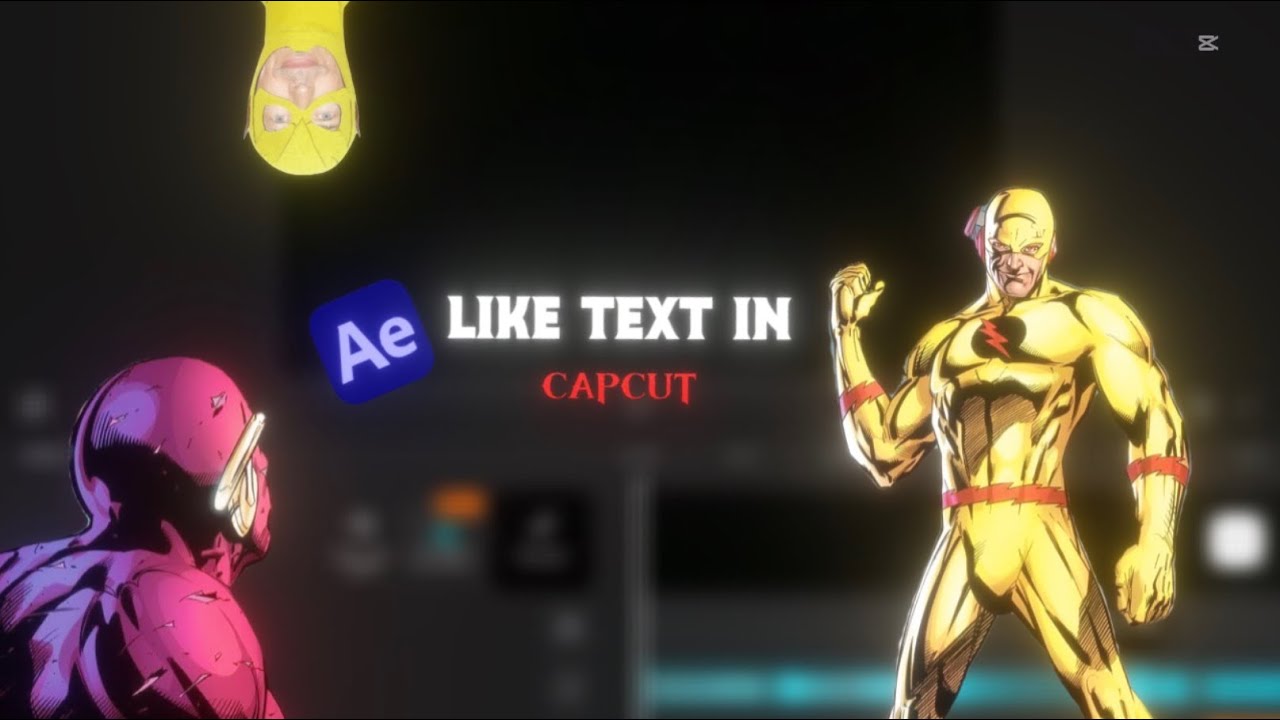 AE like text in CapCut pt.2