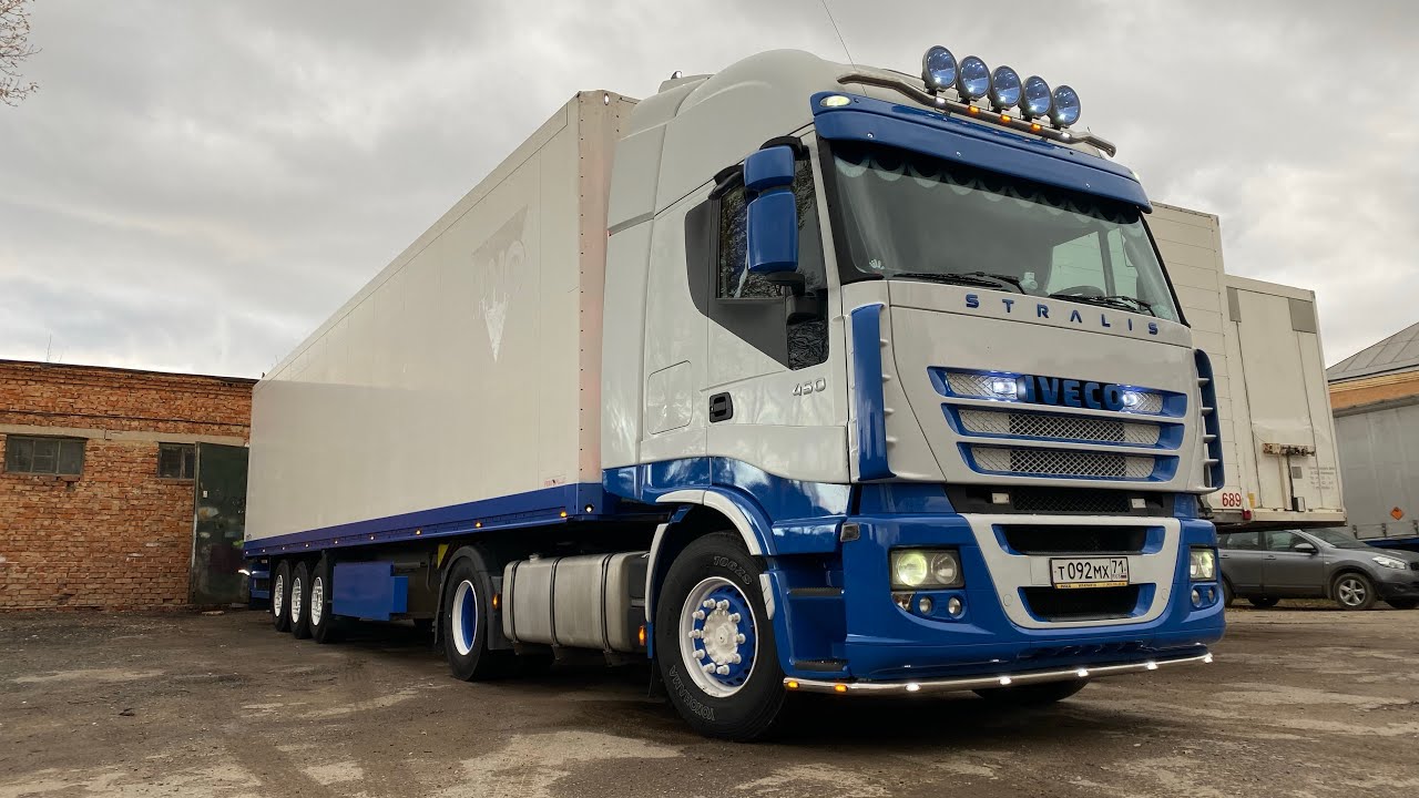 Фронт работы. Показываю ещё один свой грузовик. Меняю колодки.