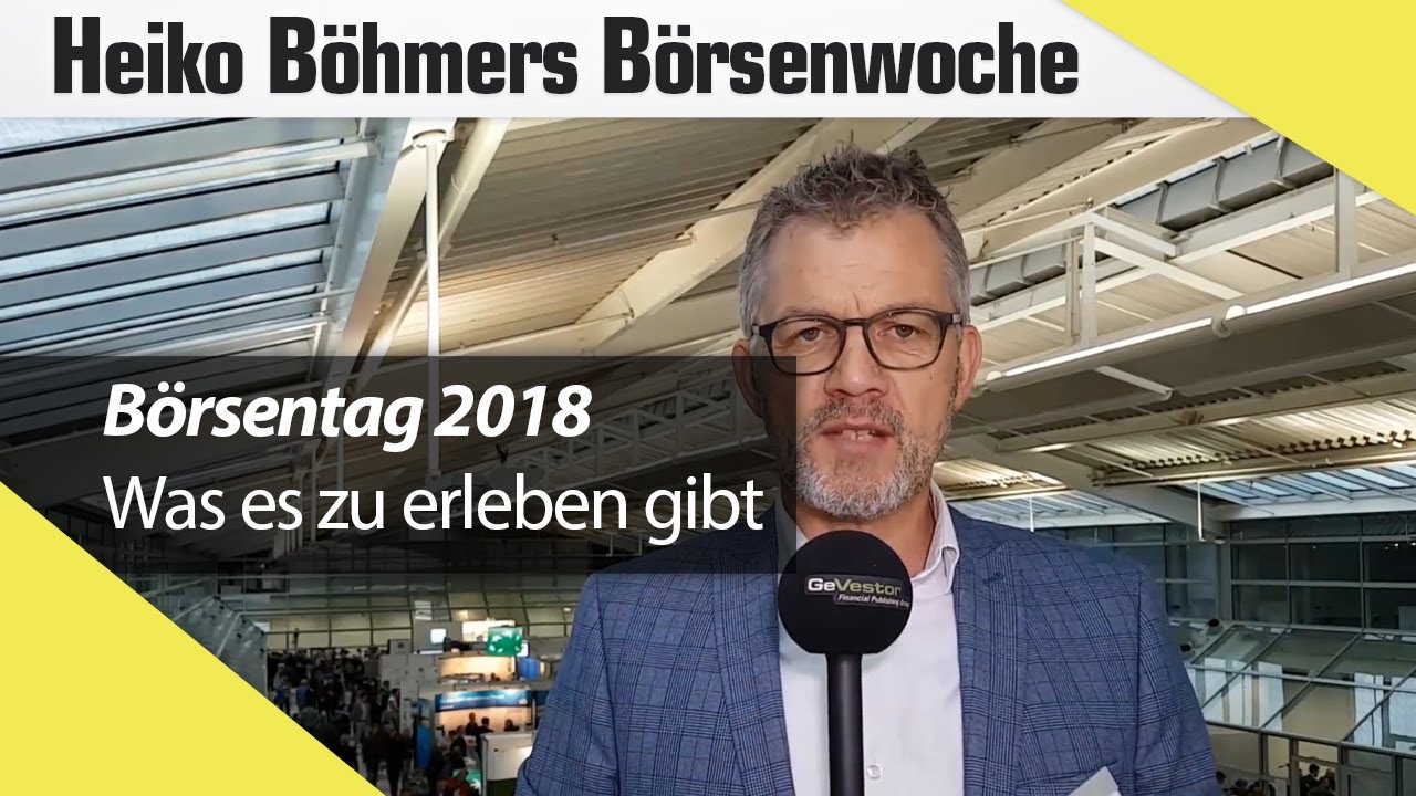 B&ouml;rsentag 2018 I Was es zu erleben gibt