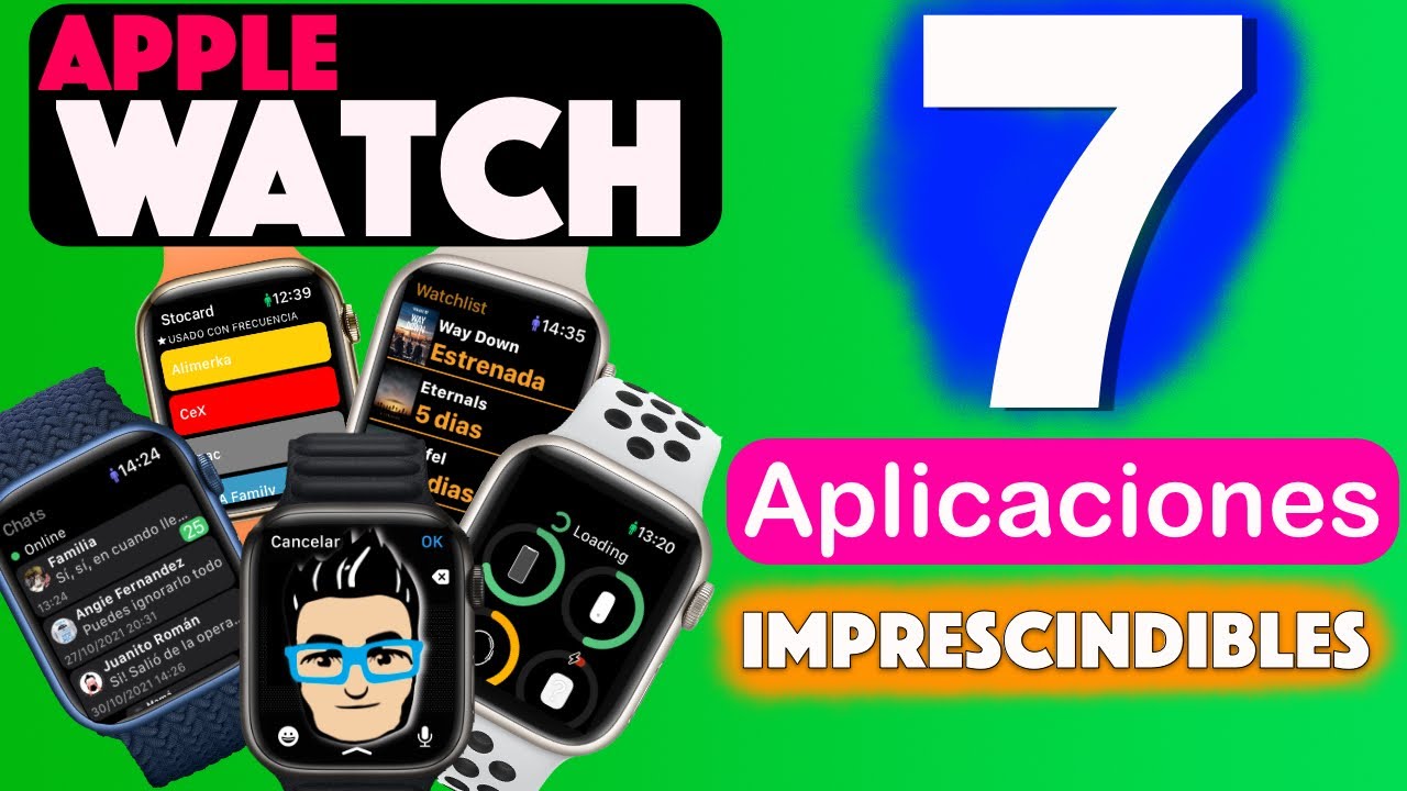 7 Aplicaciones REALMENTE ÚTILES para APPLE WATCH 💥