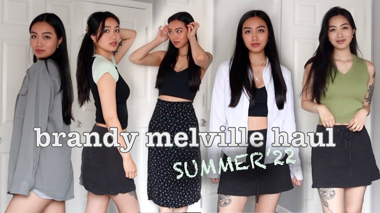 last brandy melville try-on haul | summer 2022