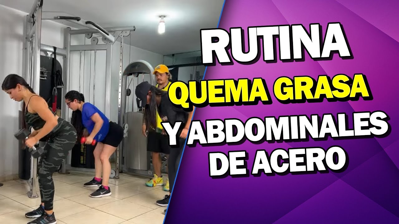 Rutina quema grasa y abdominales de acero🔥