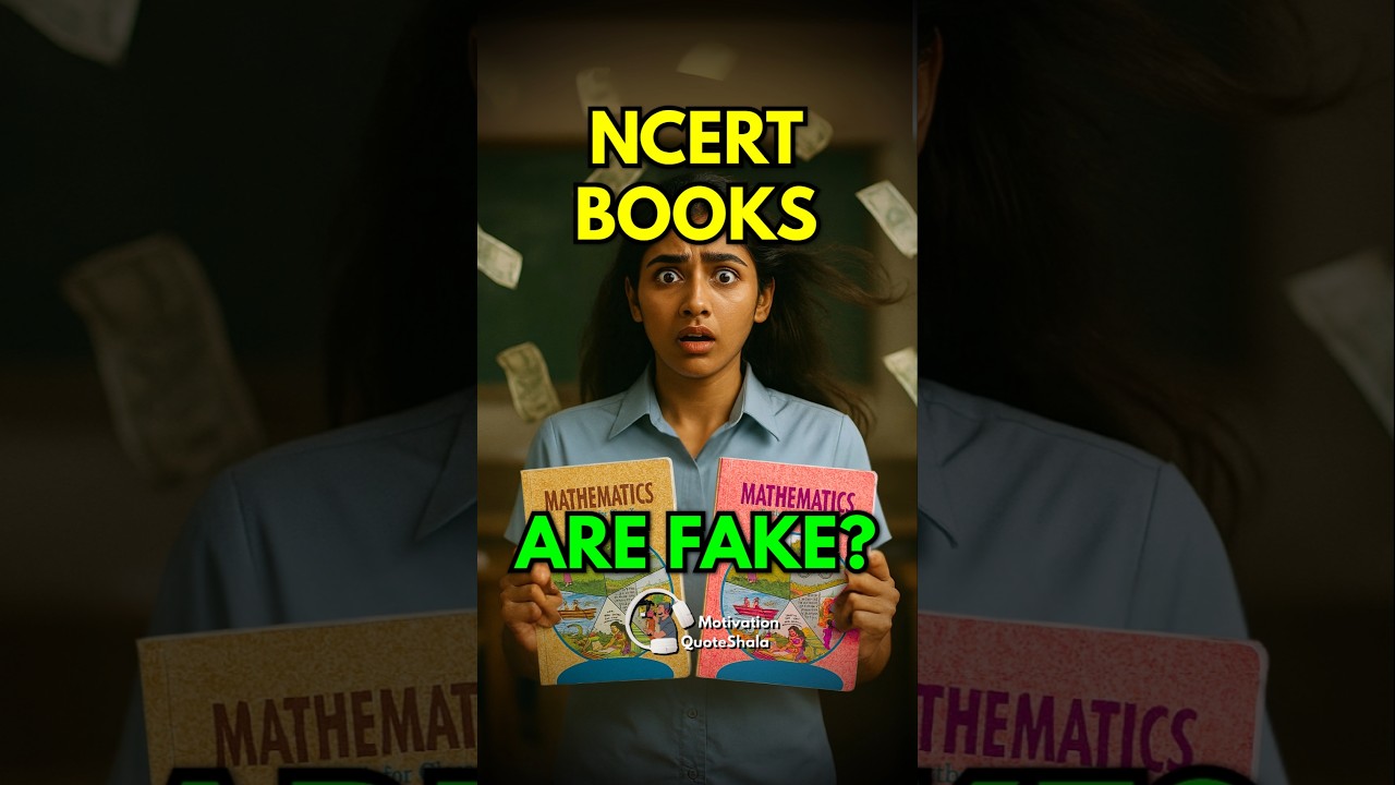 ₹20 Crore Fake NCERT BOOK SCAM 😱 Caught! ⚠️ #studytips