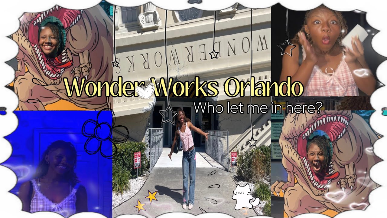 First time at WonderWorks Orlando | more adventures 🏰🤍