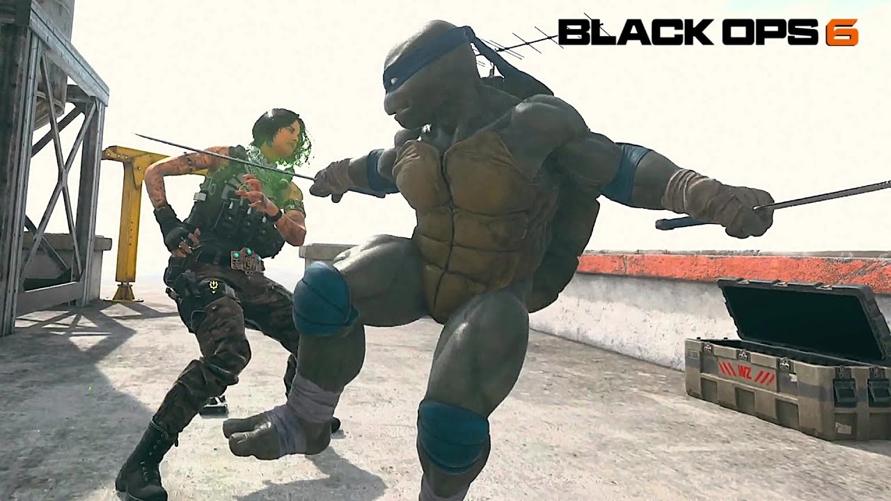 BO6 TMNT Operator Leonardo Blade Dance Finishing Move COD Warzone Finishers