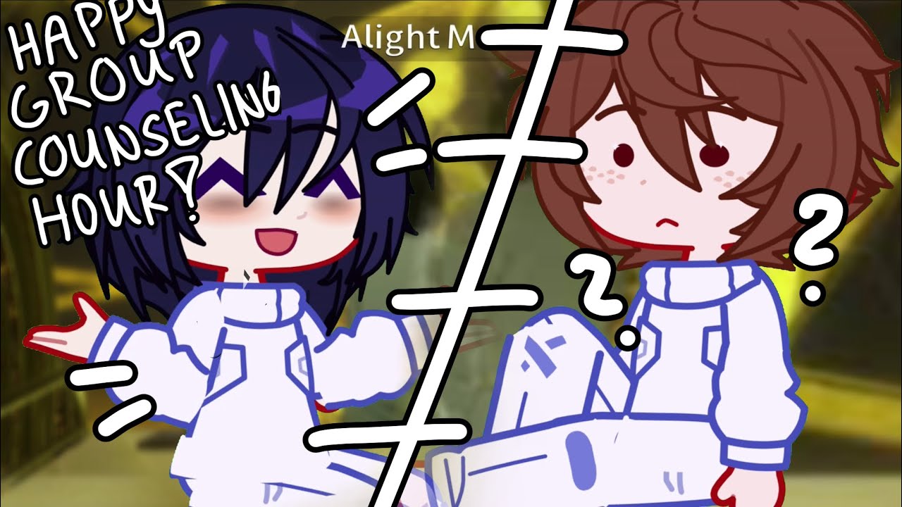 “Happy Group Counselling Hour !!” || BSD || Fyodor & Dazai || Prison Arc || GL 2 Test ||