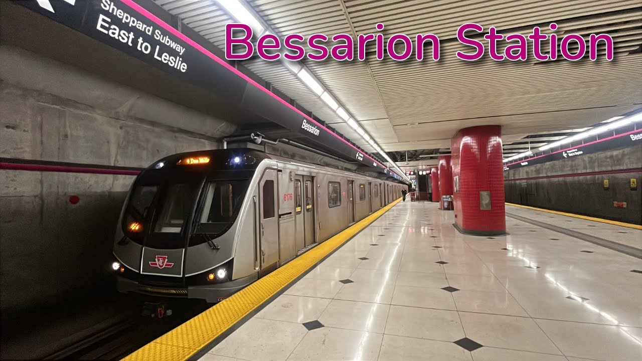 Toronto TTC Subway Station Exploration: Bessarion Station (The Least-Used) 2/27/2026