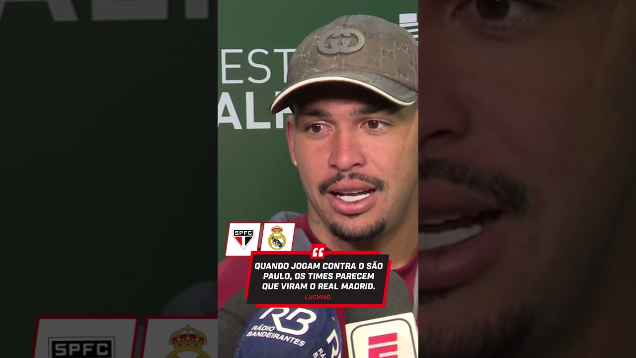 Real Madrid? Luciano brinca com n&iacute;vel dos advers&aacute;rios que o S&atilde;o Paulo vem enfrentando no Brasileiro
