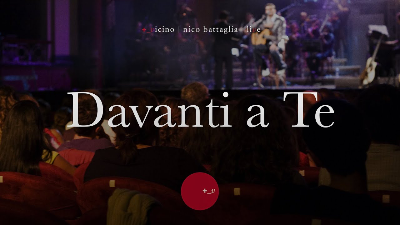 Nico Battaglia | DAVANTI A TE | Live al Teatro Politeama di Palermo | 2007
