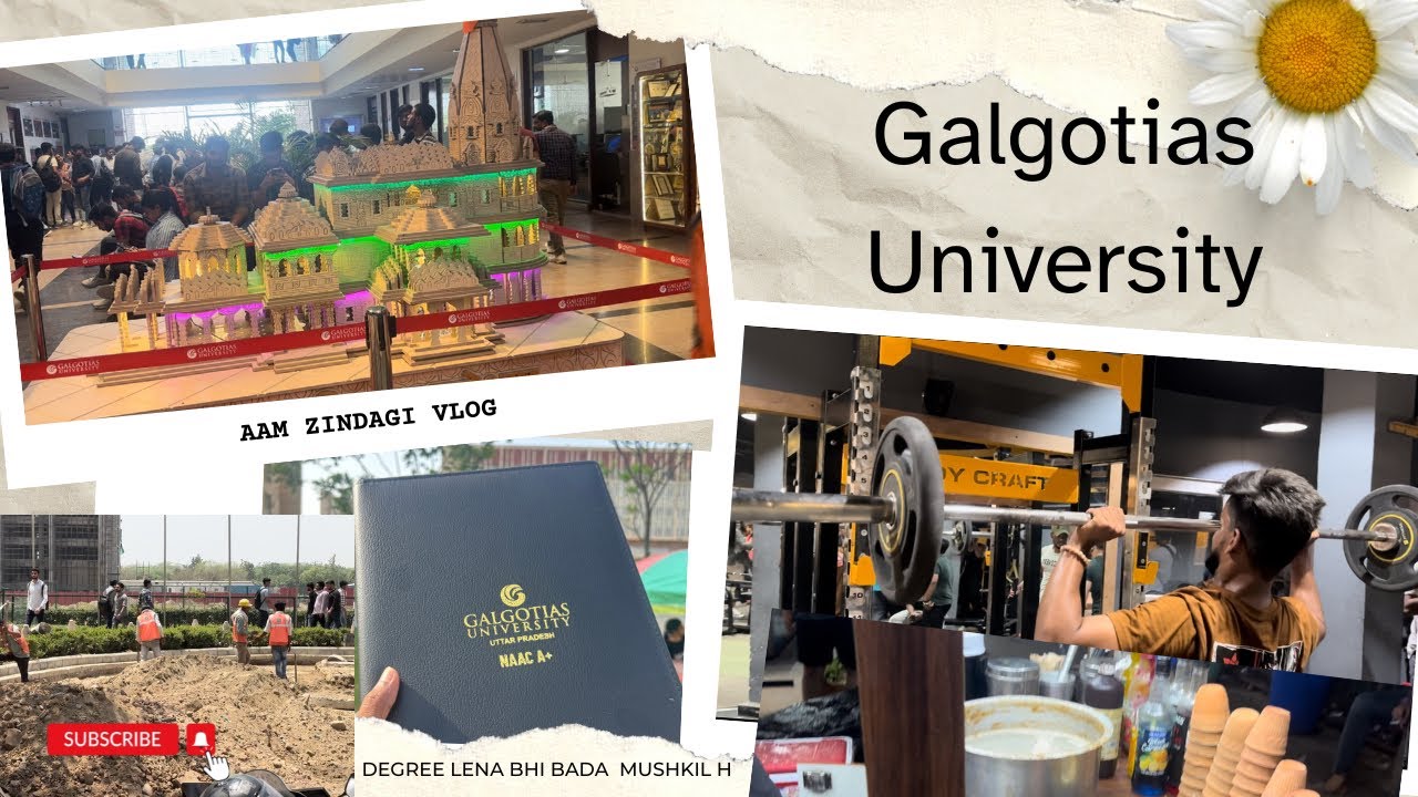 BCA se jyada mushkil to degree leni hai galgotias me 😂 #galgotiasuniversity #ncr #degree
