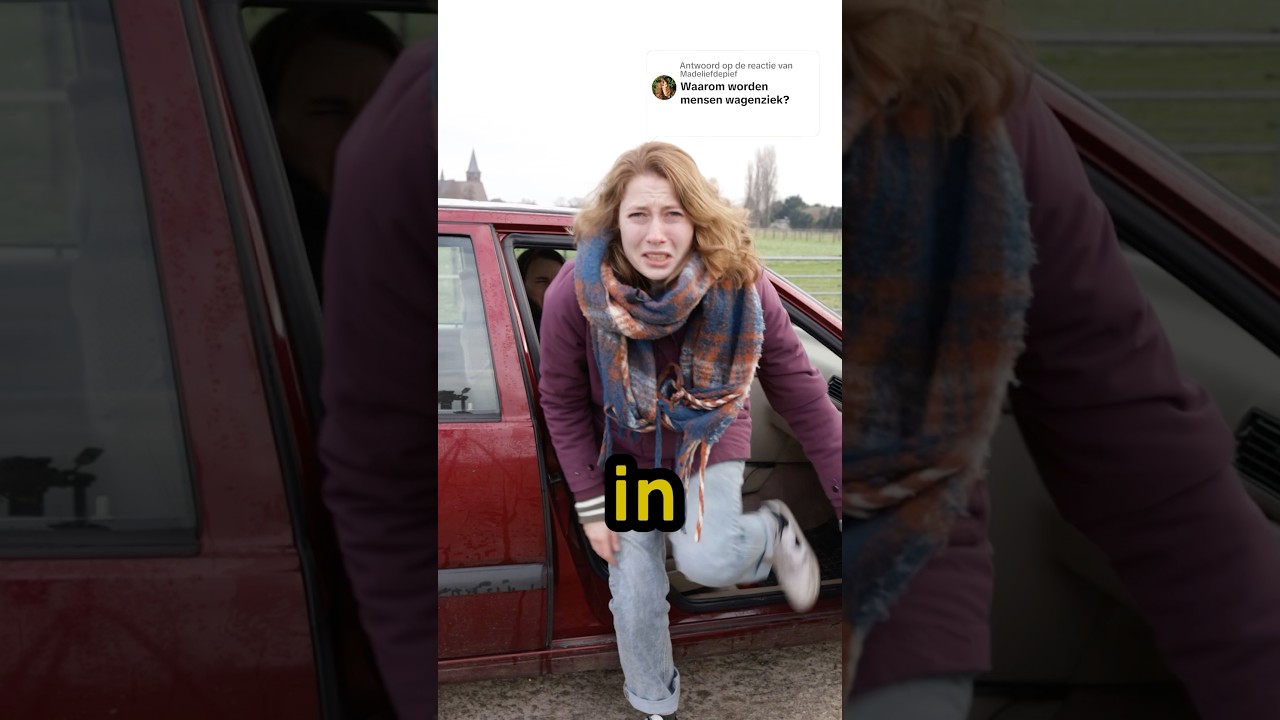 Waarom word je MISSELIJK🤢 in de AUTO🚗 ??! #wagenziekte #leren #humor #explainer #wetenschap #wow