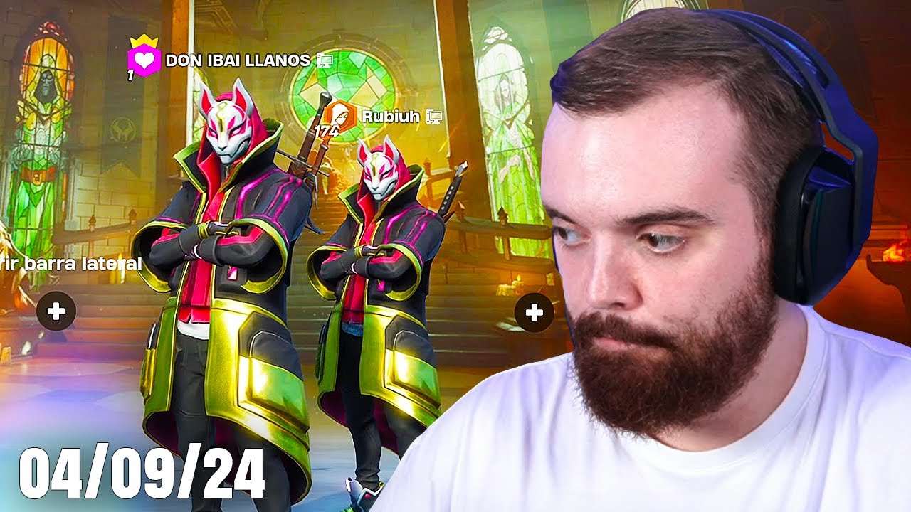 IBAI X RUBIUS EN FORTNITE｜TENGO QUE GANAR SOLO Y &Eacute;L SOLO ME PUEDE CURAR