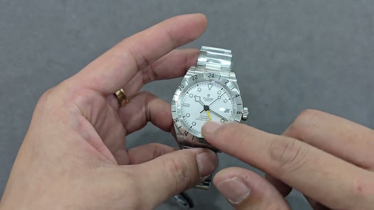 Review tudor black bay gmt mặt trắng kim vàng size 39mm , hàng cao cấp nhất đến từ nhà máy zf 2026 