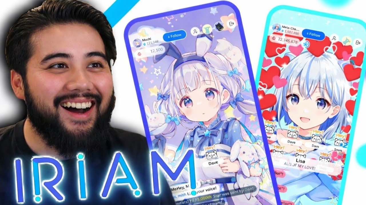 Представляем IRIAM: самое простое приложение для стриминга VTuber-блогеров.