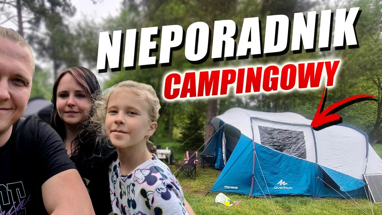 PIERWSZY WYJAZD POD NAMIOT W NOWYM SEZONIE CO ZABRAĆ - CAMPING ŁĘG - PRZEŁOM BIAŁKI - PIENINY