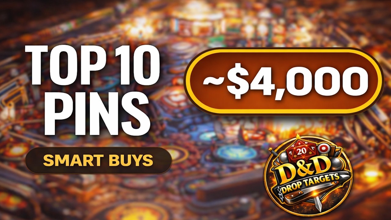 Top 10 Pinball Machines Around $4,000