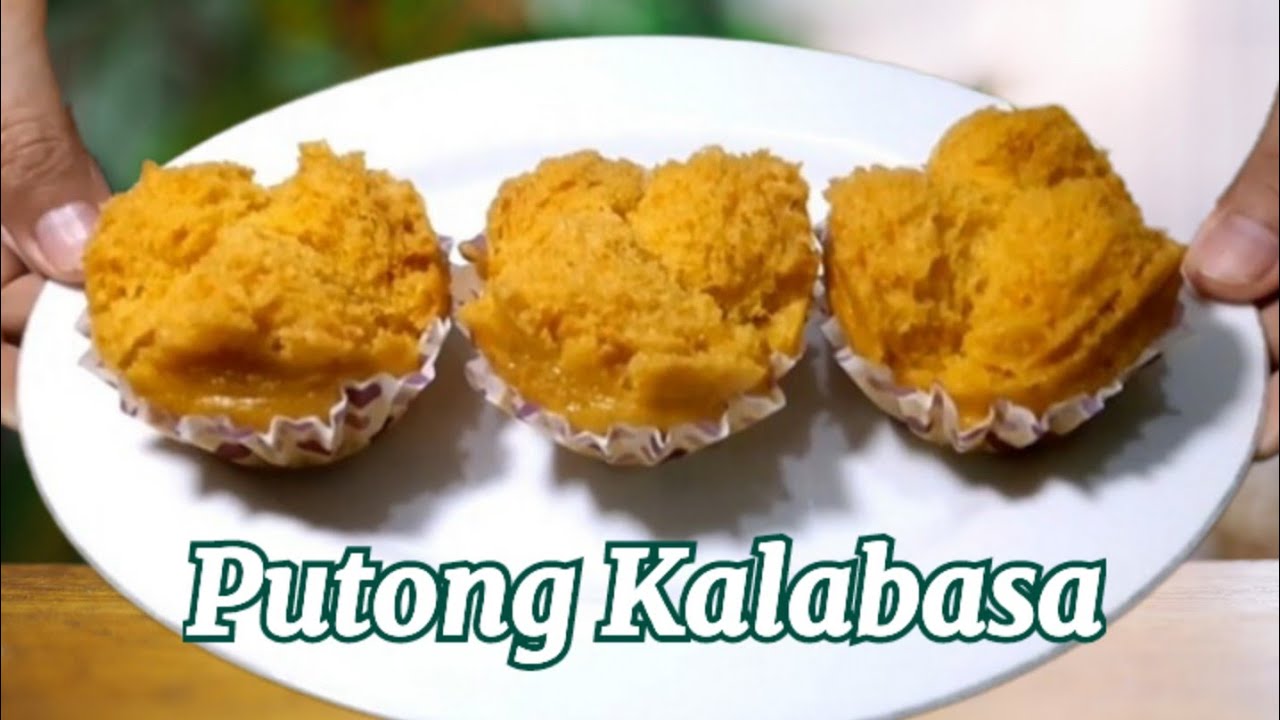 Putong Kalabasa  | Steamed Pumpkin Cupcake