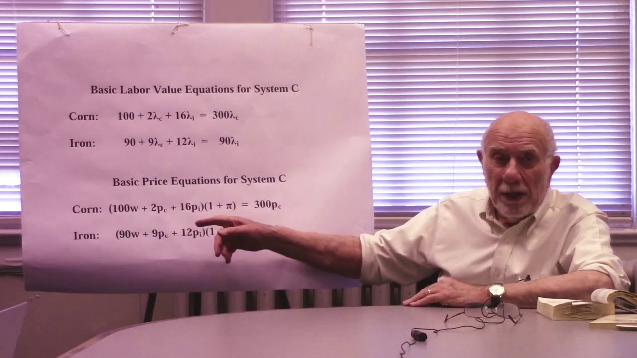 Marx, Robert Paul Wolff Lecture 7