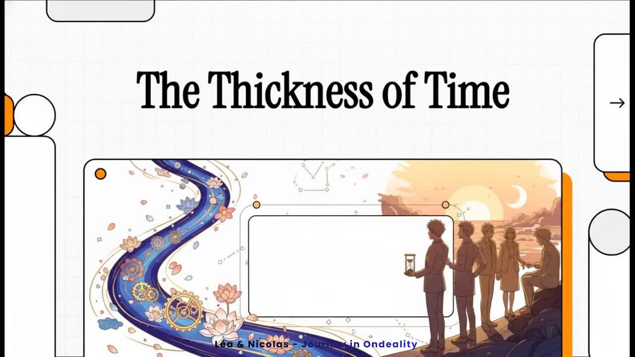 The Thickness of time