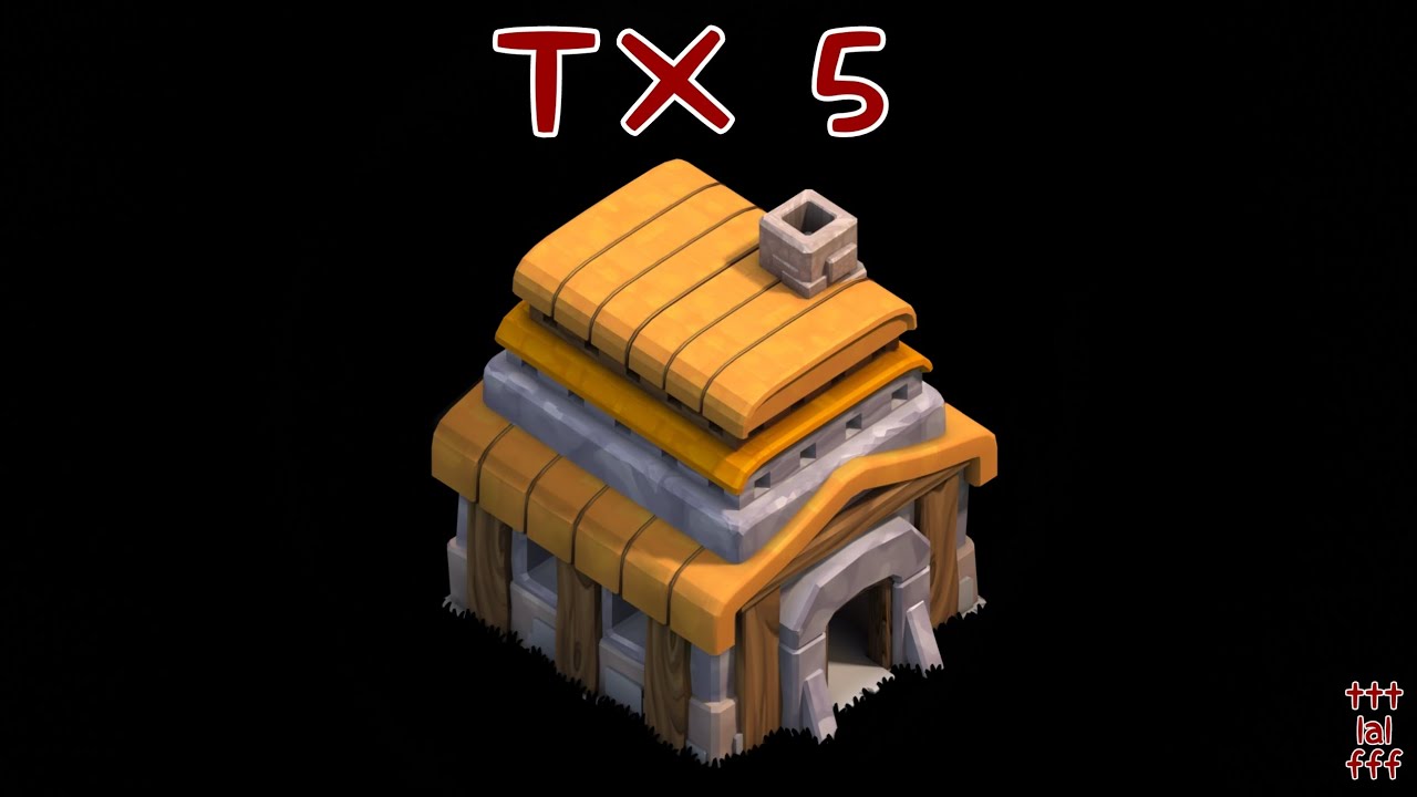 5 РАТУША в Clash of Clans | tttlalfff 