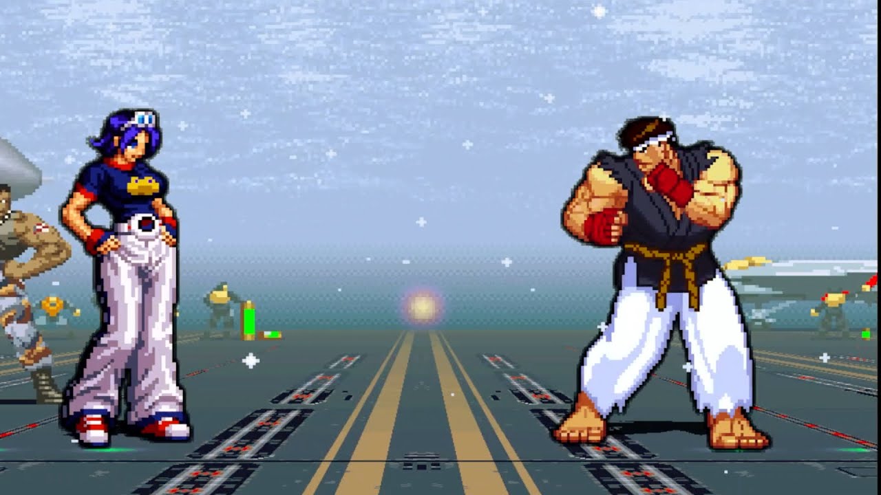 May Lee vs Shin Ryu | The Heroic Fighter Against the Hadou Master