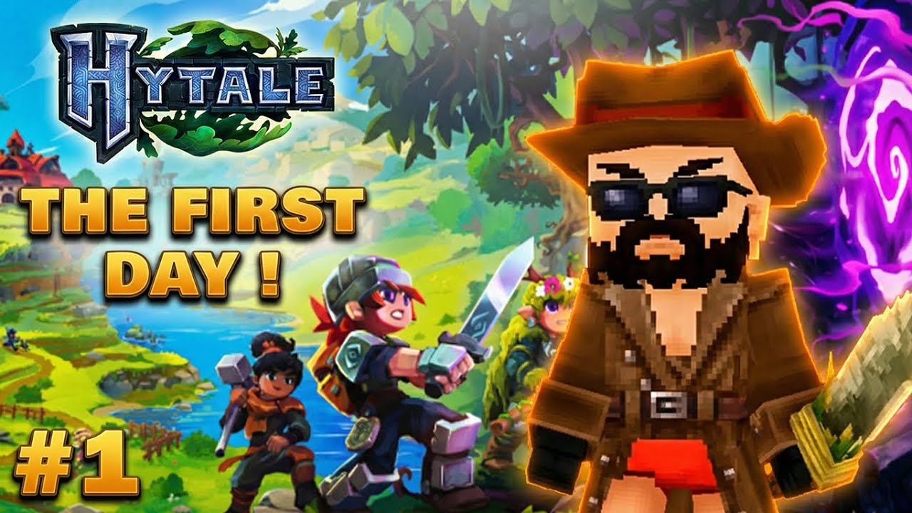 Hytale Let's Play - Part 1 - The First Day