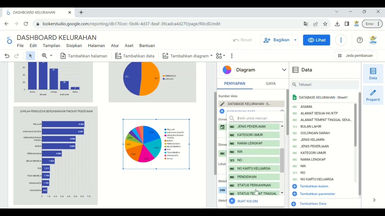 Tutorial Dashboard Looker Studio