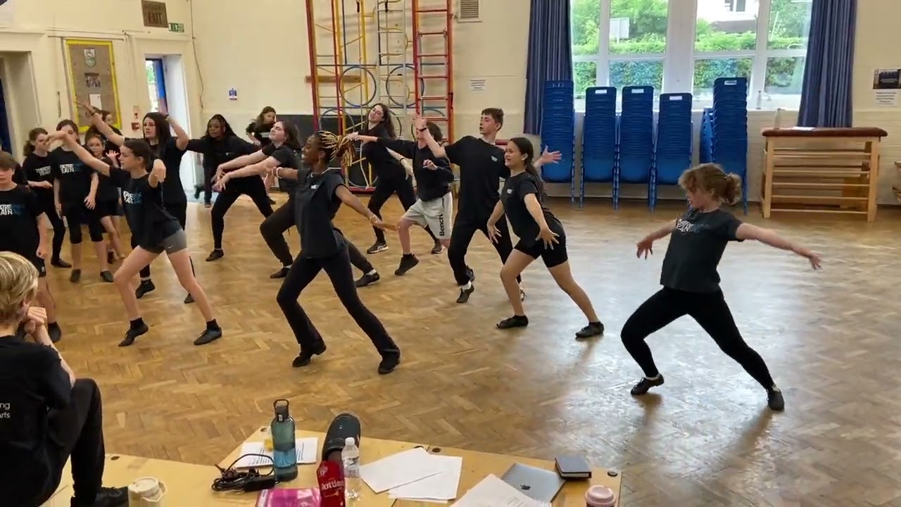 WWRY - Don't Stop Me Now - In rehearsal