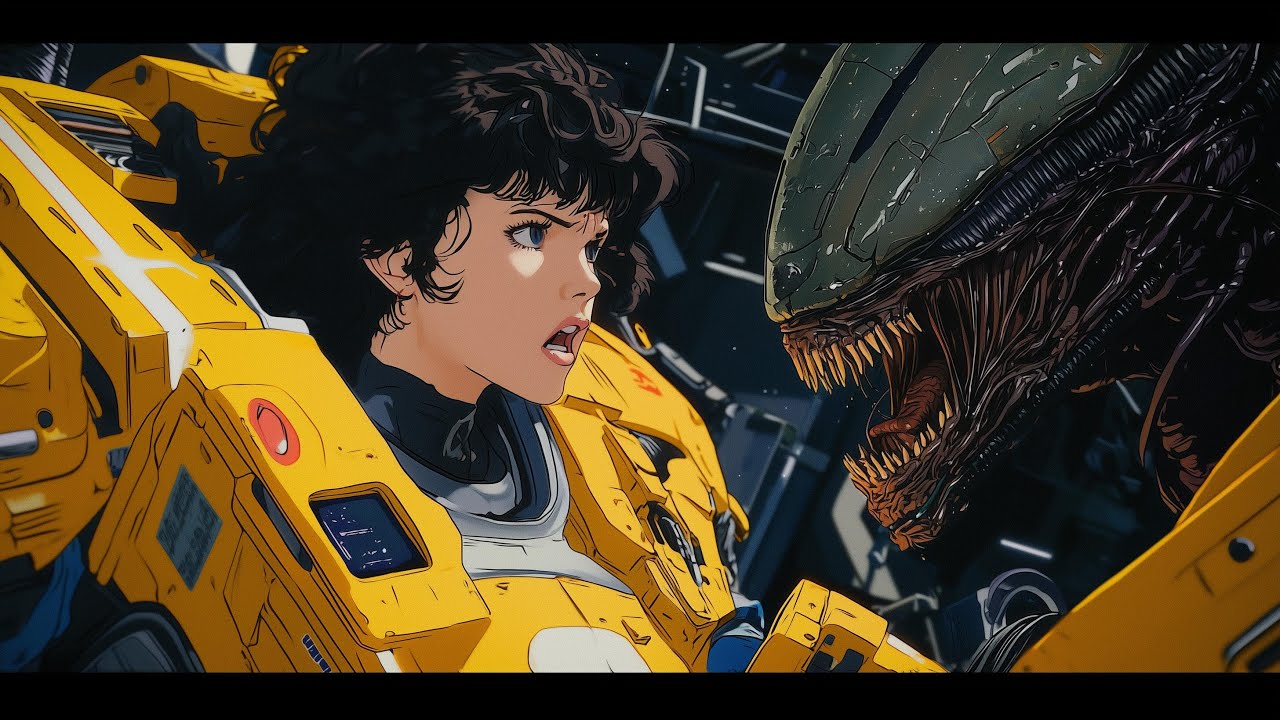 ALIENS - 1980's Anime Trailer