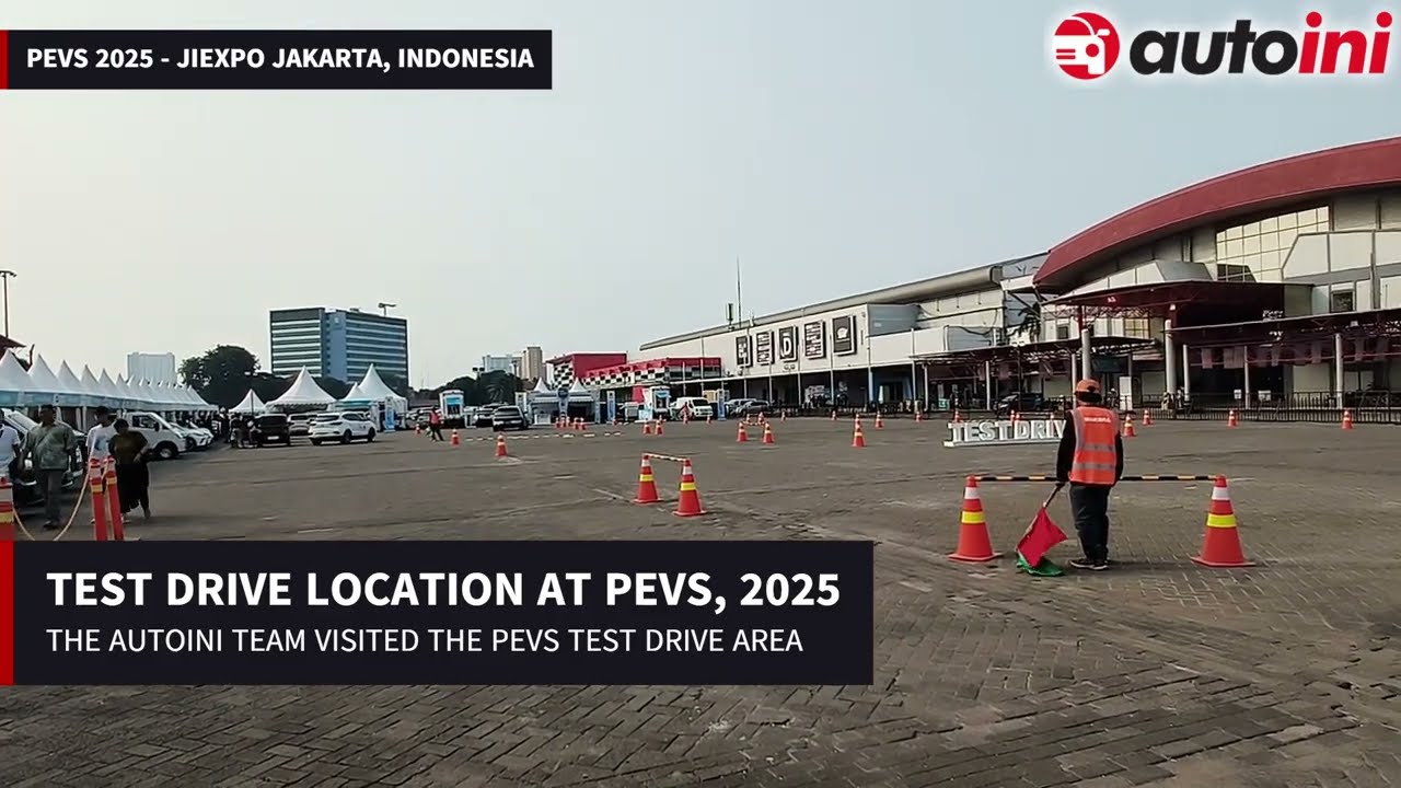 Test Drive Location at PEVS 2025, Indonesia | Autoini Team Explores EV Experiences @autoini