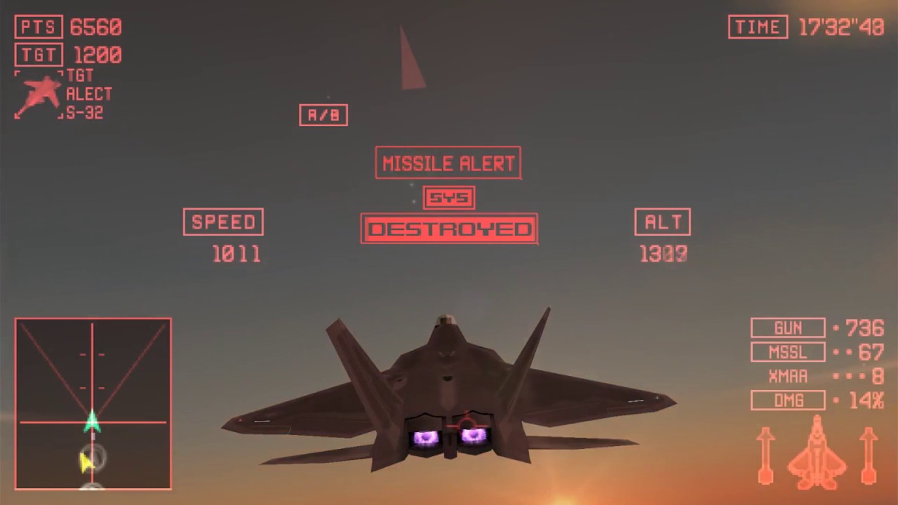 Ace Combat X | Mission 13A | Alect Squadron