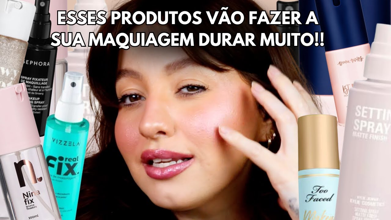 MEUS FIXADORES DE MAQUIAGEM FAVORITOS EM 2025 | CAROL RODRIGUES