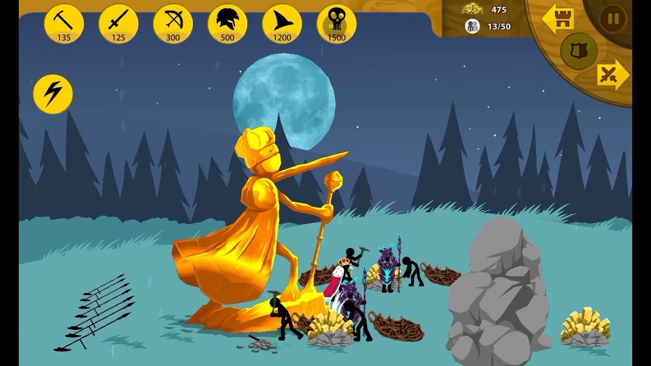 ПРОХОЖУ КАМПАНИЮ НА БЕЗУМНОЙ СЛОЖНОСТИ ЧАСТЬ 5 ИГРА STICK WAR LEGASY