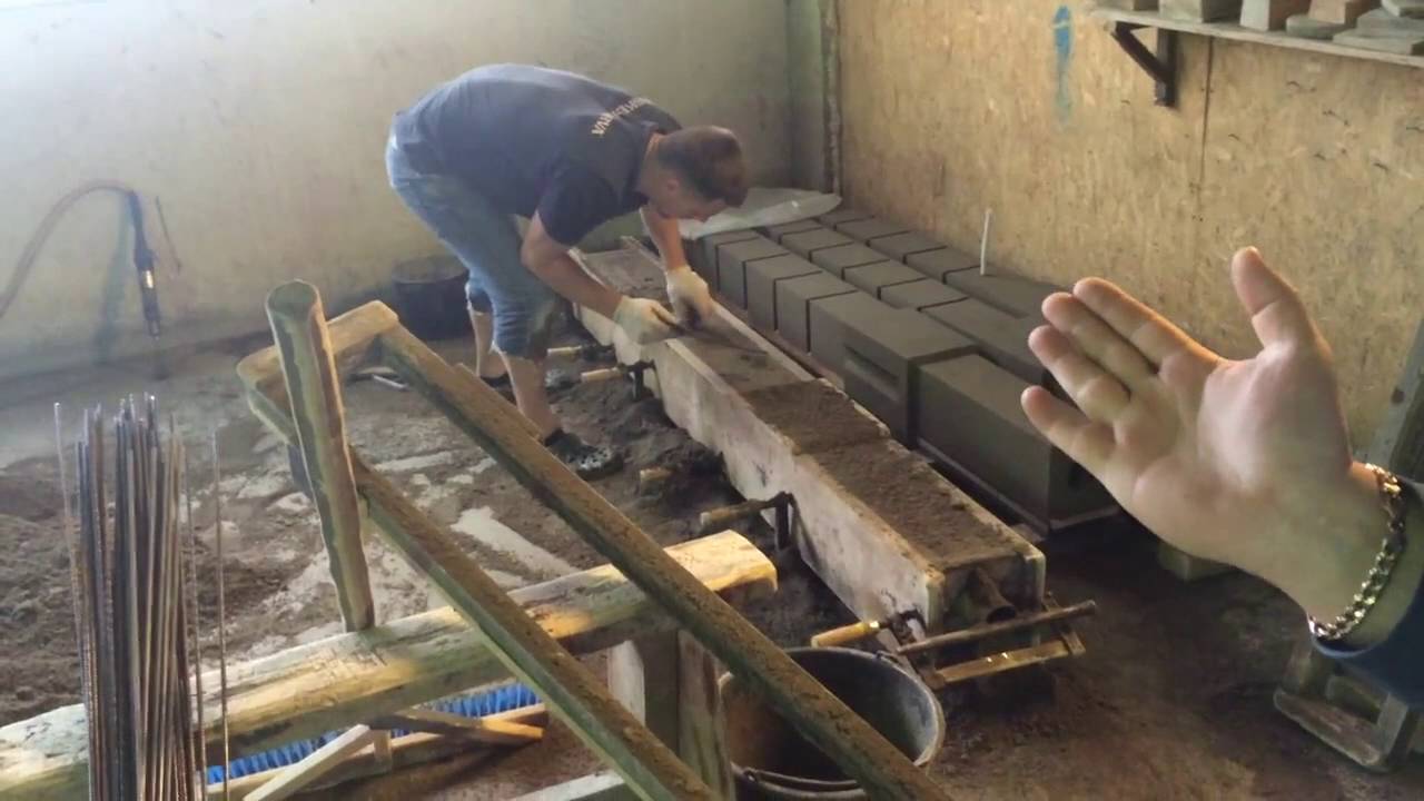 столб изготовление  15 минут