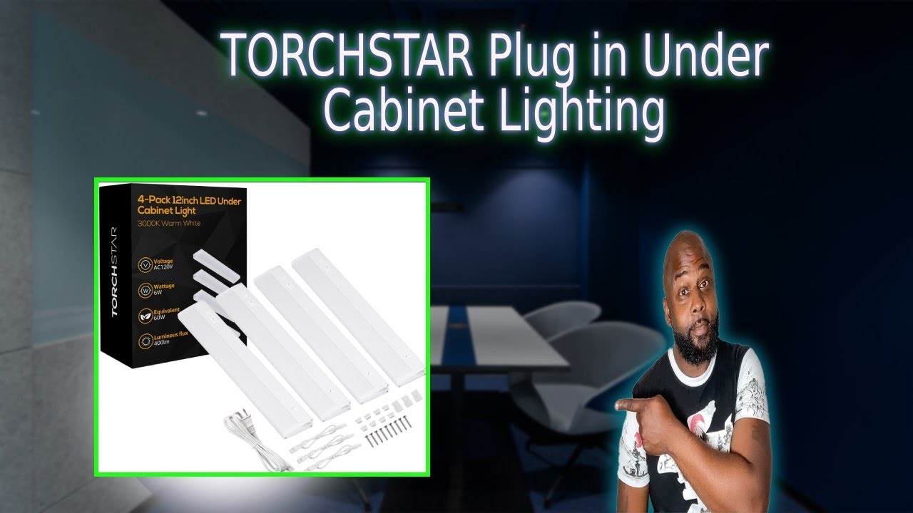 TORCHSTAR Plug in Under Cabinet Lighting