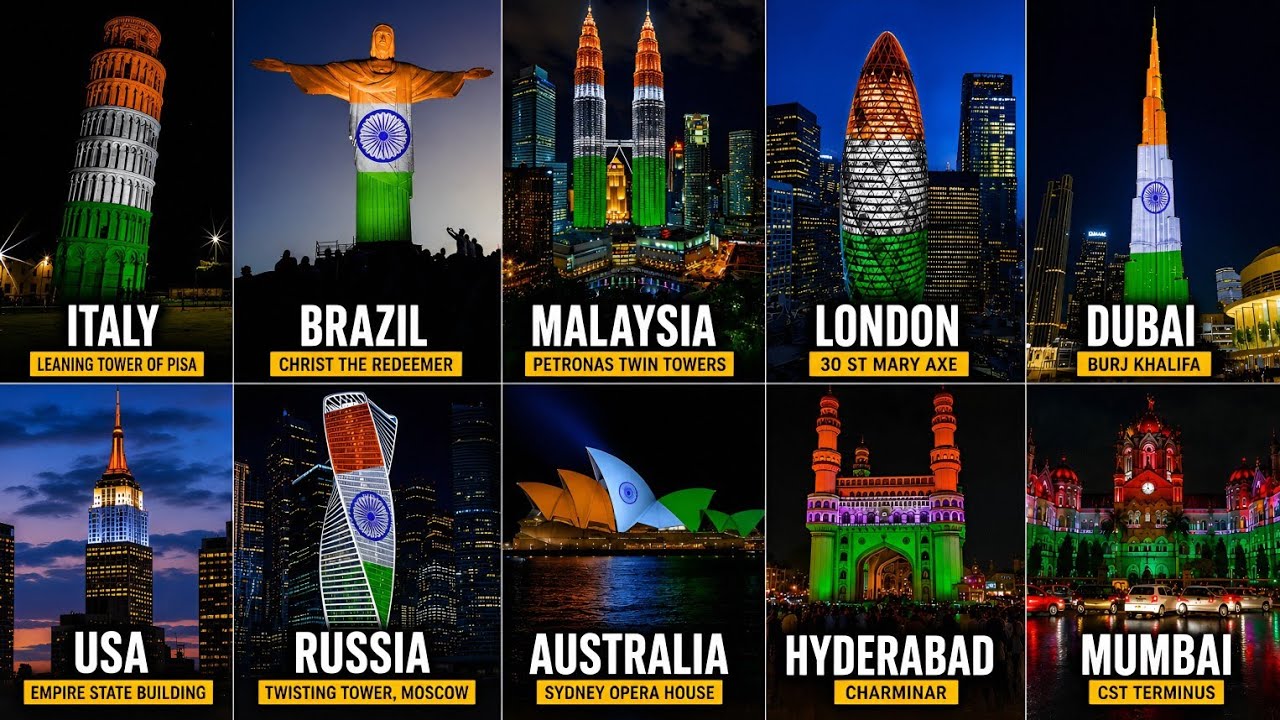 How World And India Celebrated India's 80th Independence Day 2026