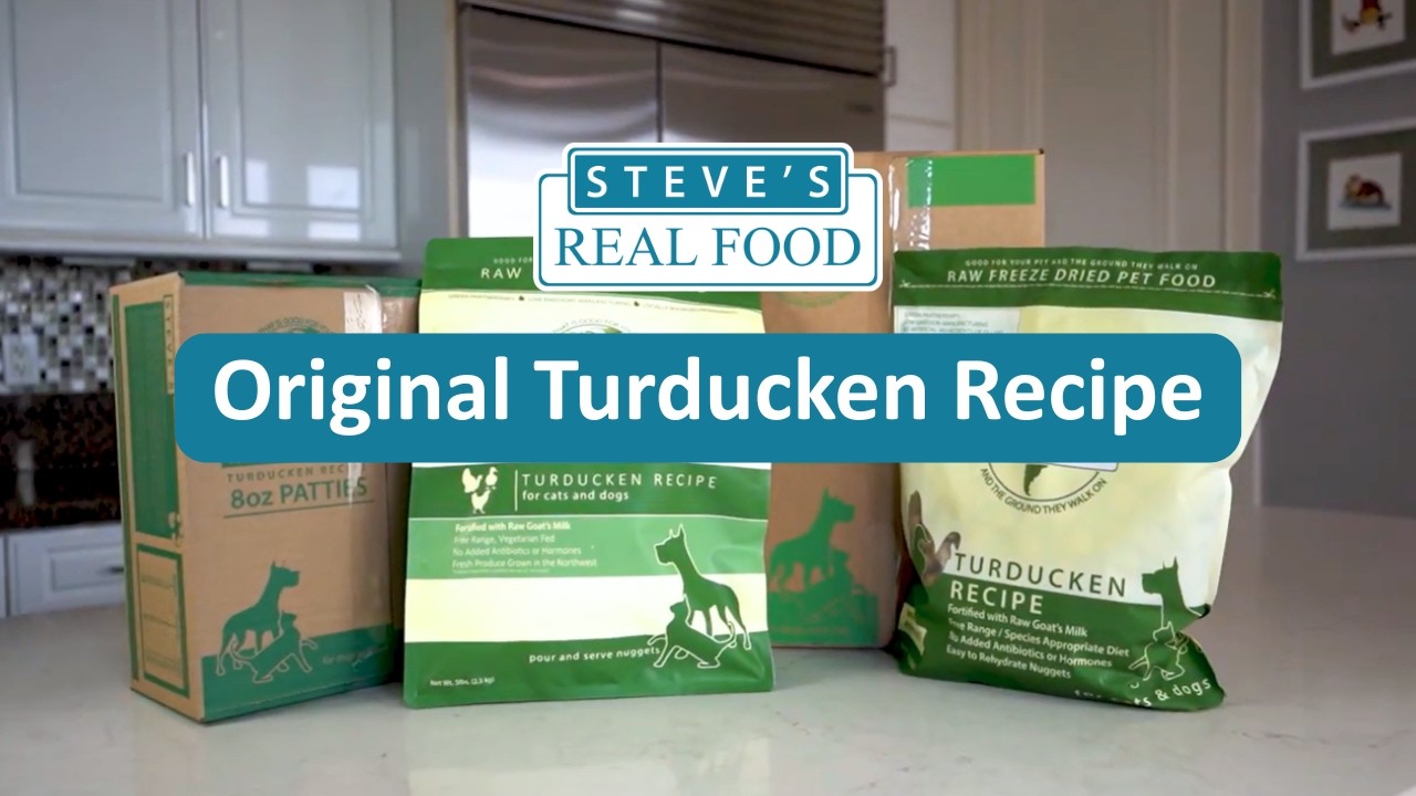 Product Video: Turducken Original Raw Pet Food - Steve's Real Food