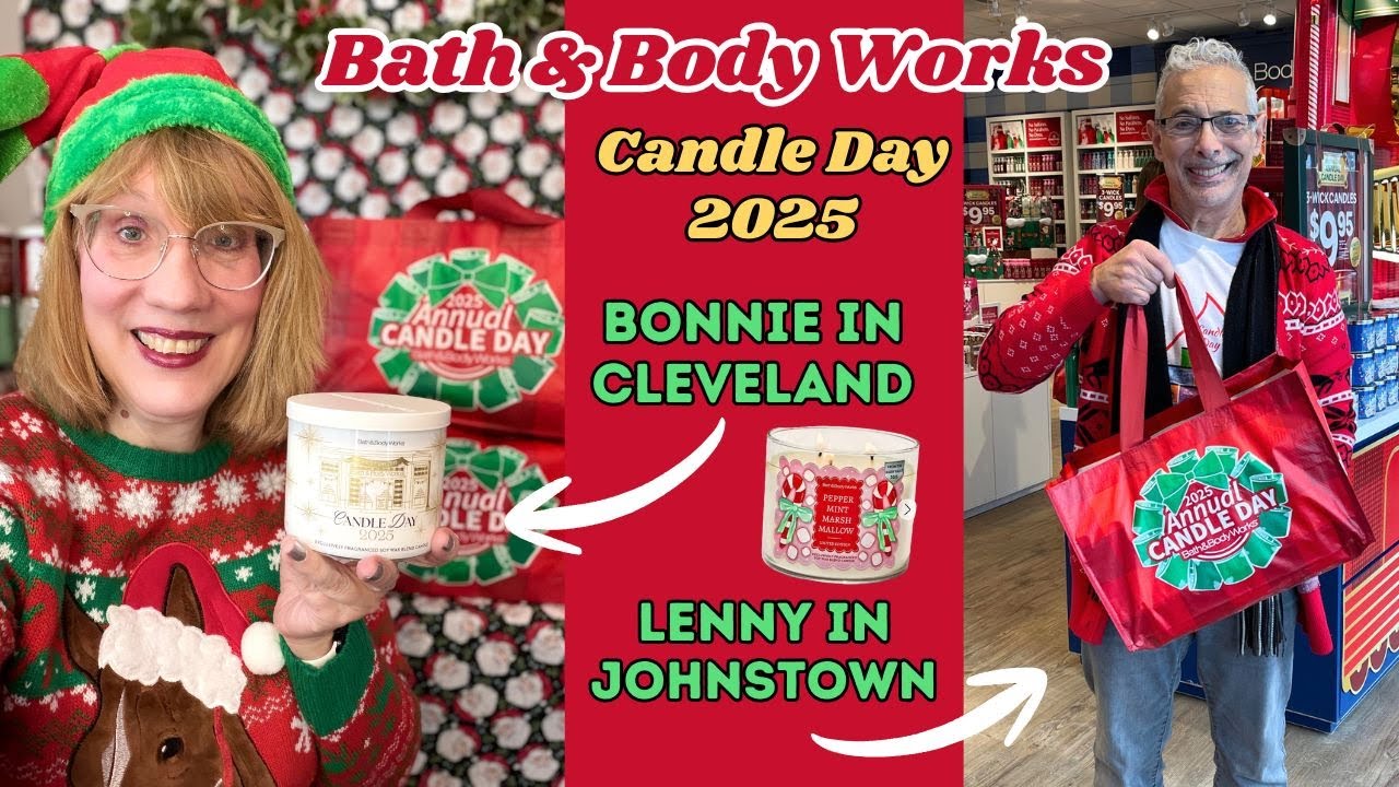 Bath & Body Works Candle Day Hauls - Bonnie In Cleveland & Lenny In Johnstown!