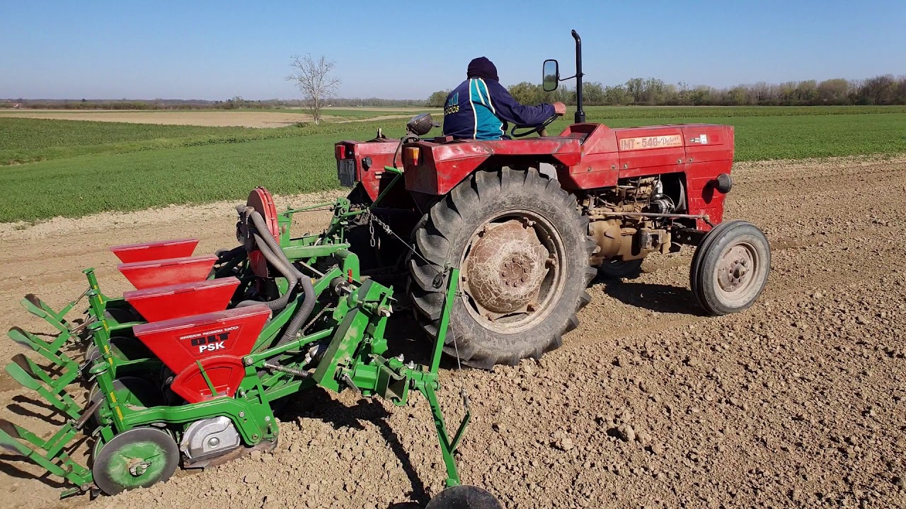 Sjetva kukuruza/Corn planting 2020 - IMT 540 & Olt PSK 4