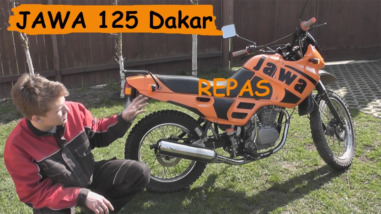 Jawa 125 Dakar zimní GO (:Kutilovna:)